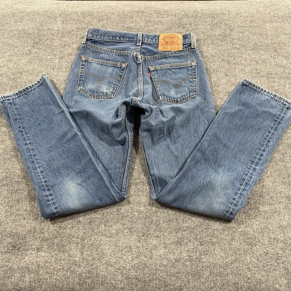 Levi's Men 501XX Vintage 2001 Made in Mex Jeans Fits 28X32 Cotton (tag 31/36)